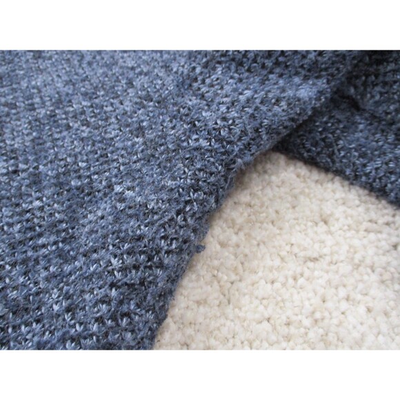 Orvis Sweater Men Extra Large Blue Heavyweight Fleece Outdoor Zip Pullover Camp - Picture 11 of 12